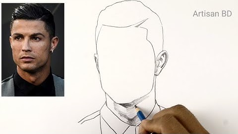 Cristiano Ronaldo 😍 How to Draw Ronaldo step by step | Easy Pencil Sketch