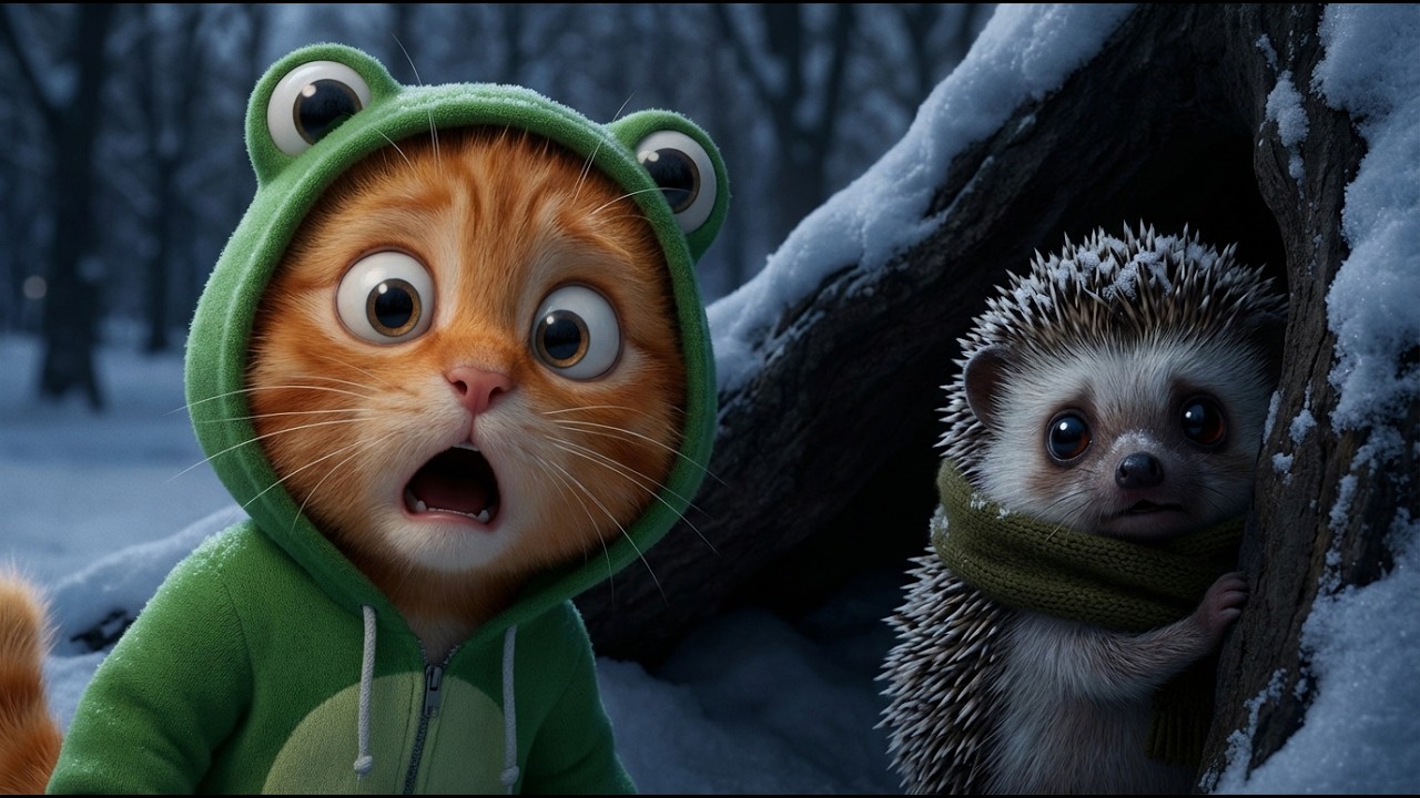 Leo Found Paw Prints in the Snow — They Led Somewhere 🐾 | A Cozy Animated Story