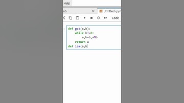 Find the LCM of two numbers using Python!