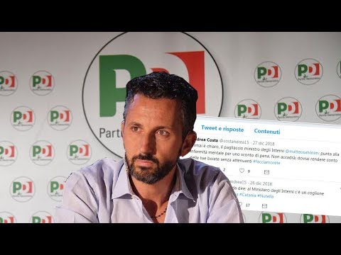Ipocrisia, il sindaco Pd anti-cattiveria che insulta Salvini (7 gen 2019)