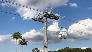 Disney Skyliner Gondola Testing at Higher Speeds