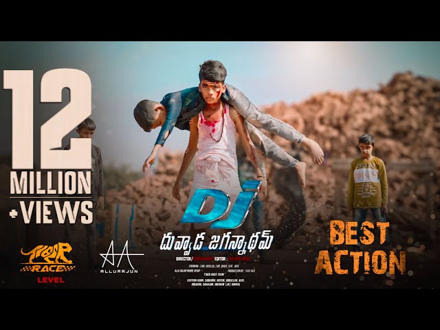 DJ movie action scene | Best Spoof | Allu Arjun film | Sufiyan Khan | new movies class=