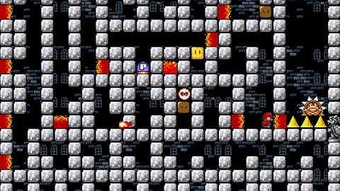 Super Mario Bros. X - Custom Level: Mini Fortress