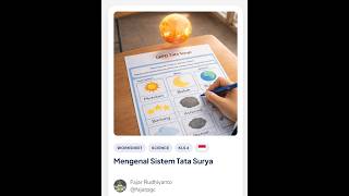 Belajar Tata Surya Interaktif Kelas 6 dengan Assemblr EDU (Augmented Reality)
