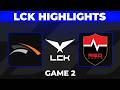 HLE vs NS Higlights Game 2 | LCK 2026 W4D1 | Hanwha Life vs NS RedForce