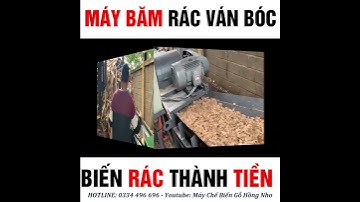 ✅Biến Rác Thành Tiền-Máy Băm Rác Năng Suất 2023/ #shortvideo