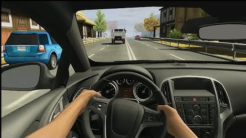 Racing in Car 2 - Overtaking maximum speed Android Gameplay