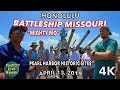 Battleship Missouri Mighty Mo at Pearl Harbor April 13, 2019 Things to do in Hawaii