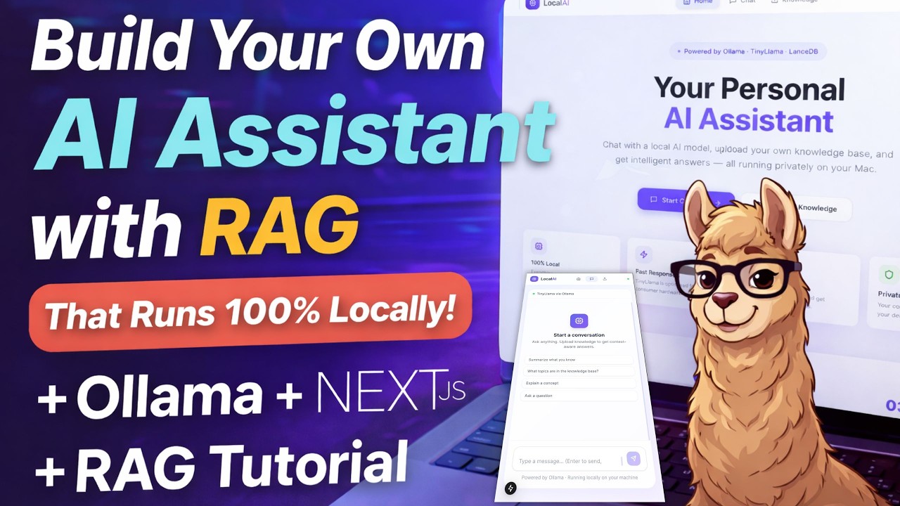 Build Your Own AI Assistant with RAG That Runs 100% Locally Course ...