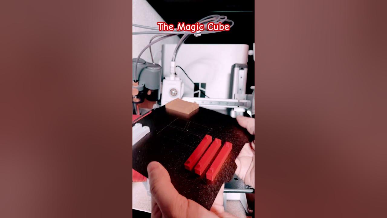 The Magic Cube #beautiful #music #3d #bambulab #3dprinting #print #song