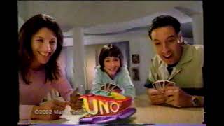 2002 Hasbro UNO Card Shooter Game Commercial
