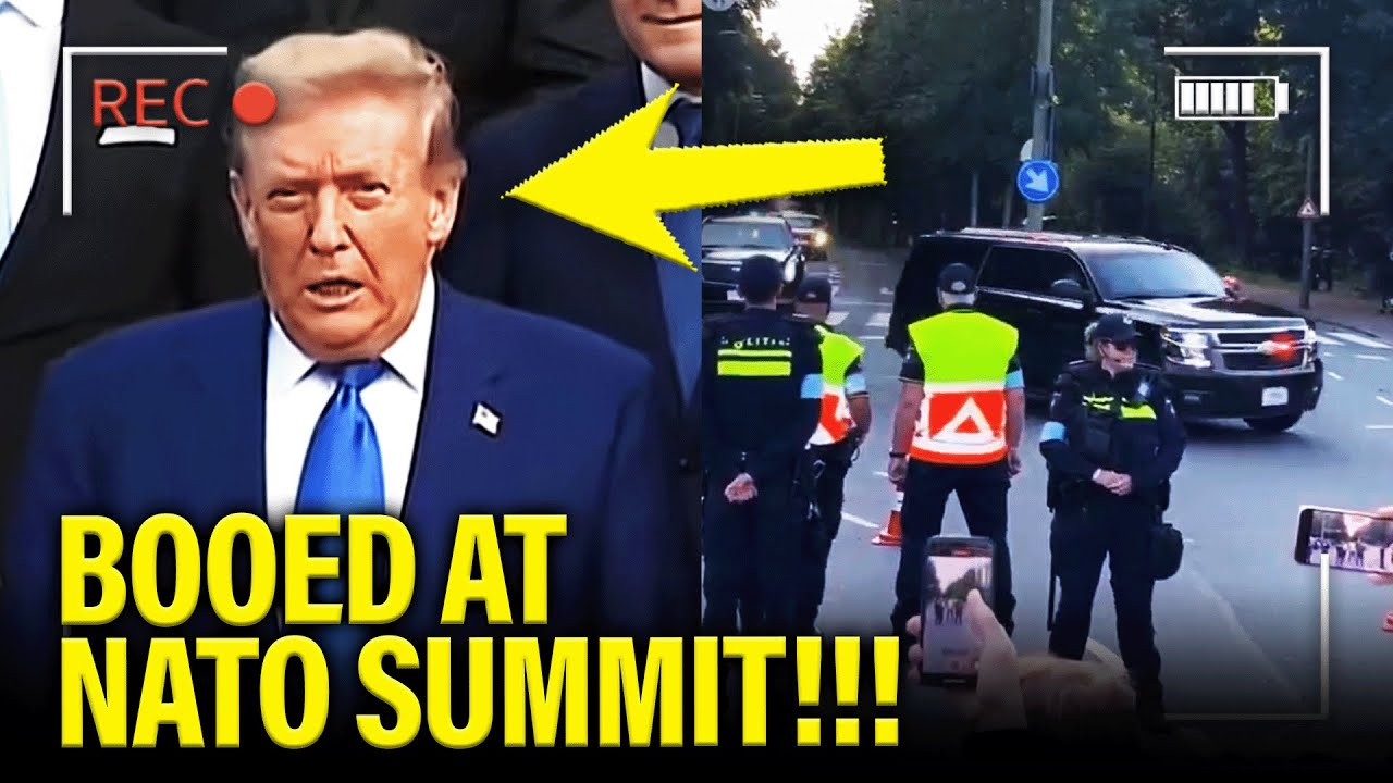 Trump BOOED to HIS FACE at NATO after WAR BACKFIRES