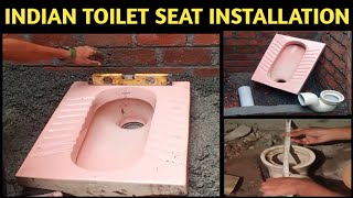 INDIAN TOILET SEAT FITTING | देशी टायलेट सीट फिटिंग!@jkhouseconstruction8176