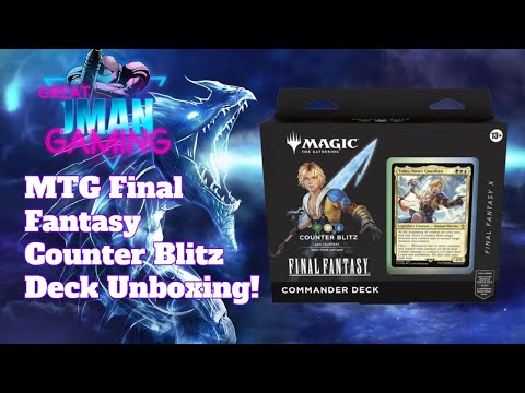 mtg counter blitz commander deck Amazon.com: Magic: The Gathering Final Fantasy X Commander Deck