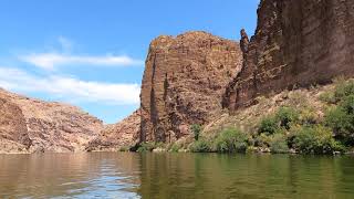 Cruise Canyon Lake, Arizona Aboard Dolly Time Lapse -- May 5Th, 2021