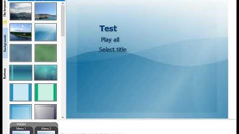 How To Make A Porfessional DVD Menu (DVDStyler)