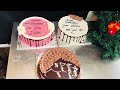 Triple Celebration Birthday Cakes
