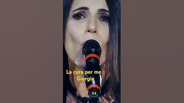 Thumbnail of LA CURA PER ME - GIORGIA (SANREMO 2025 SERATA FINALE) 💥 La canzone più bella del Festival 💥 #giorgia
