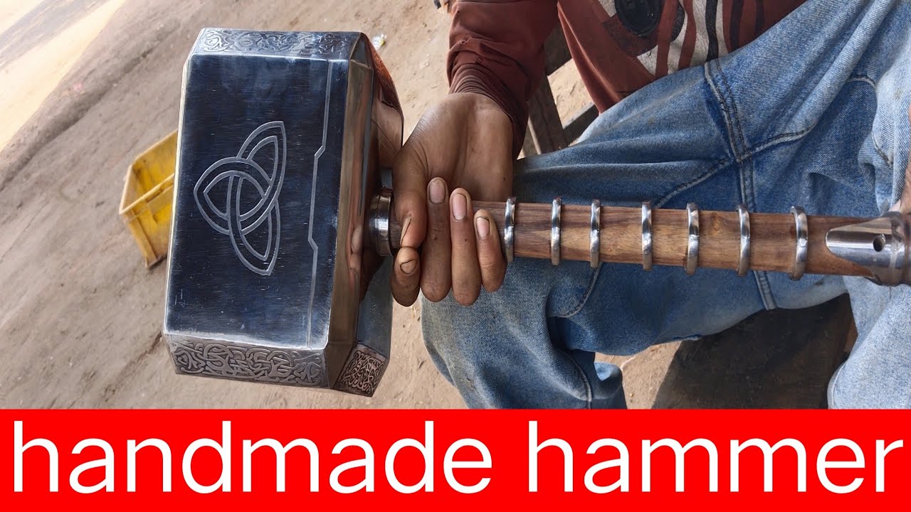 handmade hammer carbon steel hammer YouTube