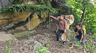Thu saved the baby abandoned by his father in the cave in time - what did Thai do to the baby?