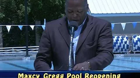 Maxcy Gregg Pool Reopening
