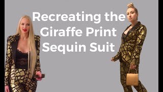 Recreating Christine Quinn's Sequin Suit (from Selling Sunset)