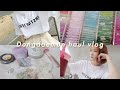 𝑒𝑢𝑔 Vlog 동대문 종합시장 부자재쇼핑부터 하울까지 (비즈반지·비즈팔찌 재료, 바렛, 집게핀, 뜨개질실) dongdaemun beads DIY haul
