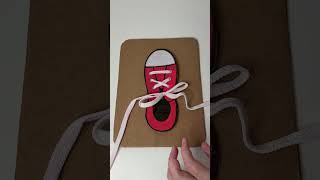 👠DIY Fine Motor Skills Booklet. #activitybook #kidsactivities #crafts