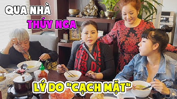 Lê Giang qua nhà Thúy Nga ở Mỹ - vừa ăn vừa kể chuyện "cạch mặt" ngày xưa