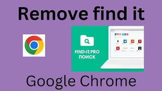 how to remove find it pro from chrome all browsers