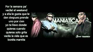 Video thumbnail of "Senda Maniatica - Ñejo & Dalmata Ft. Tony Dize (Original) (Con Letra)"