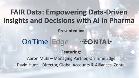 FAIR Data - Empowering Data-Driven Insights and Decisions in Pharmaceutical Manufacturing (part 2)