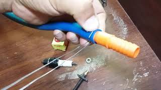 كيف تصنع قفيص او محبس خرطوم صوندة   ClampTite Hose clamp tool