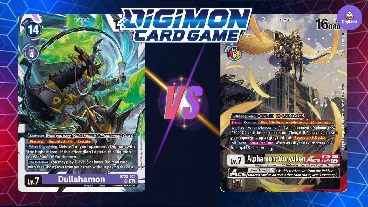 Alphamon vs Dullahanmon | Digimon Card Game