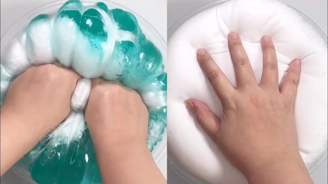 Slow Slime Relaxing and Satisfying Slime Videos #60 //Fast Version // SLM ...