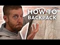 How to backpack  backpacking for beginners