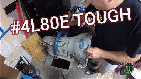 BMW LS Swap 4L80E Transmission Build- Pete