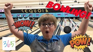 Kids Go BOWLING!  + Surprise WINNER! | KIDS LIFE 365 | 5.19.18