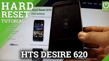 Hard Reset HTC Desire 620 - Factory Reset in Android phone