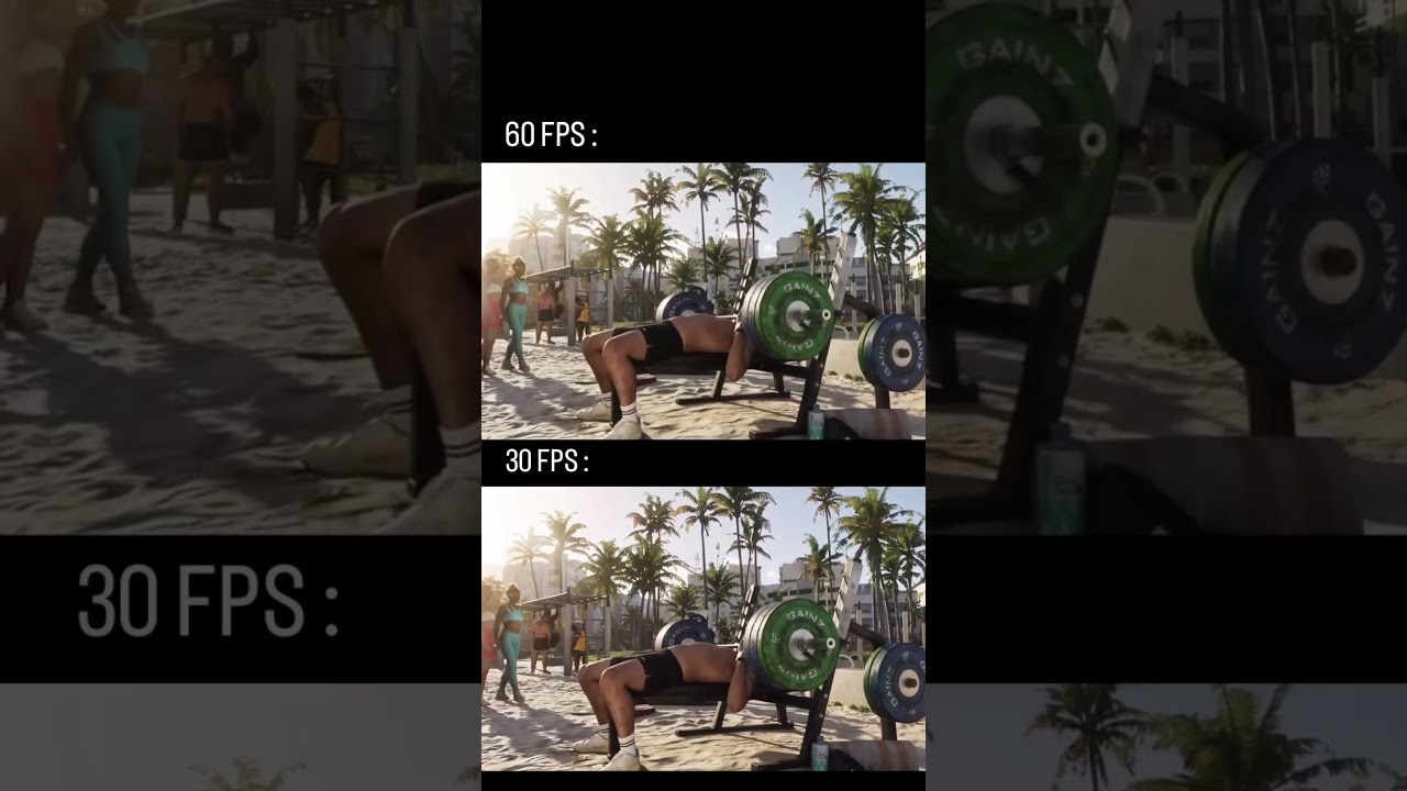 60fps VS 30fps 