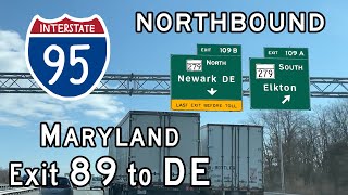 Millard E. Tydings Bridge: Interstate 95 Maryland (Exit 89 to DE State Line) Northbound