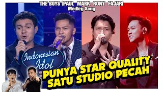 The Boys (Fajar Noor, Nyoman Paul, Rony Parulian, Mark Natama) made the girls scream hysterically.