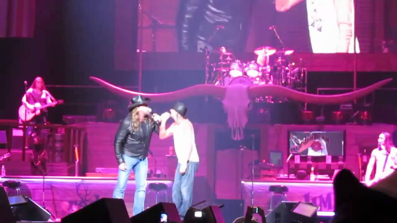 Trace Adkins And Kid Rock Sing Long Haired Country Boy Live