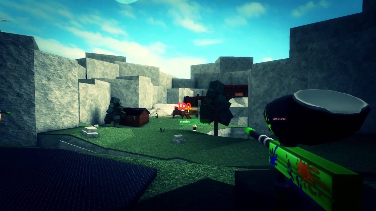 Roblox Mad Paintball Sniper Streak Youtube - roblox uncopylocked mad paintball