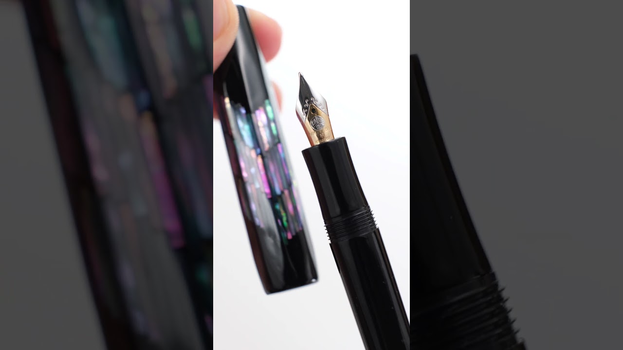 (Sold) Muze Pens x Urushi.Notes Bespoke Kaweco Sport Urushi Raden Fountain Pen 香港客製版 螺鈿漆鋼筆