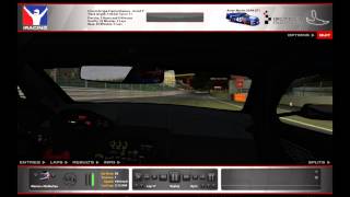 Iracing - Aston Martin GT1 Spa Night Hotlap