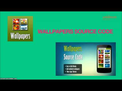 Android Wallpaper App Source Code