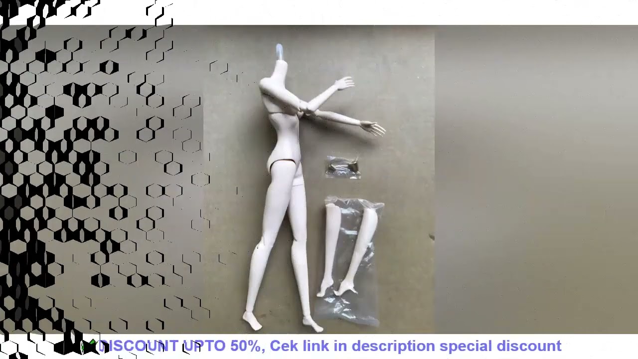 MENGF 26 Joints Dark Brown Body Latin Yoga Doll Body With Replacements Legs  1/6 Doll Figures For FR