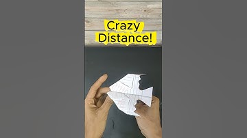 How To Make Paper Plane Crazy !! #shorts #airplane #origami #diy #paperplane