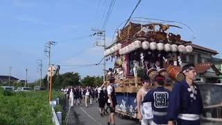 20160811 2016神明町山車改修披露町内廻り